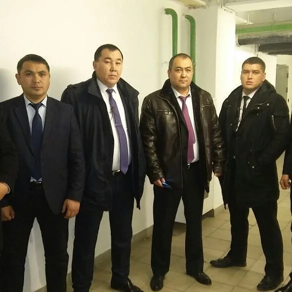 Сотрудники охранного агентства Master Security